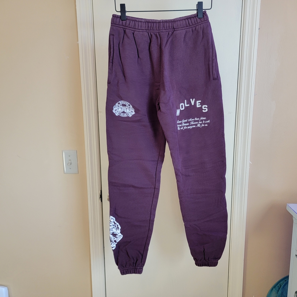 Burgandy Darc Sport Joggers